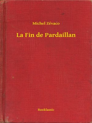cover image of La Fin de Pardaillan